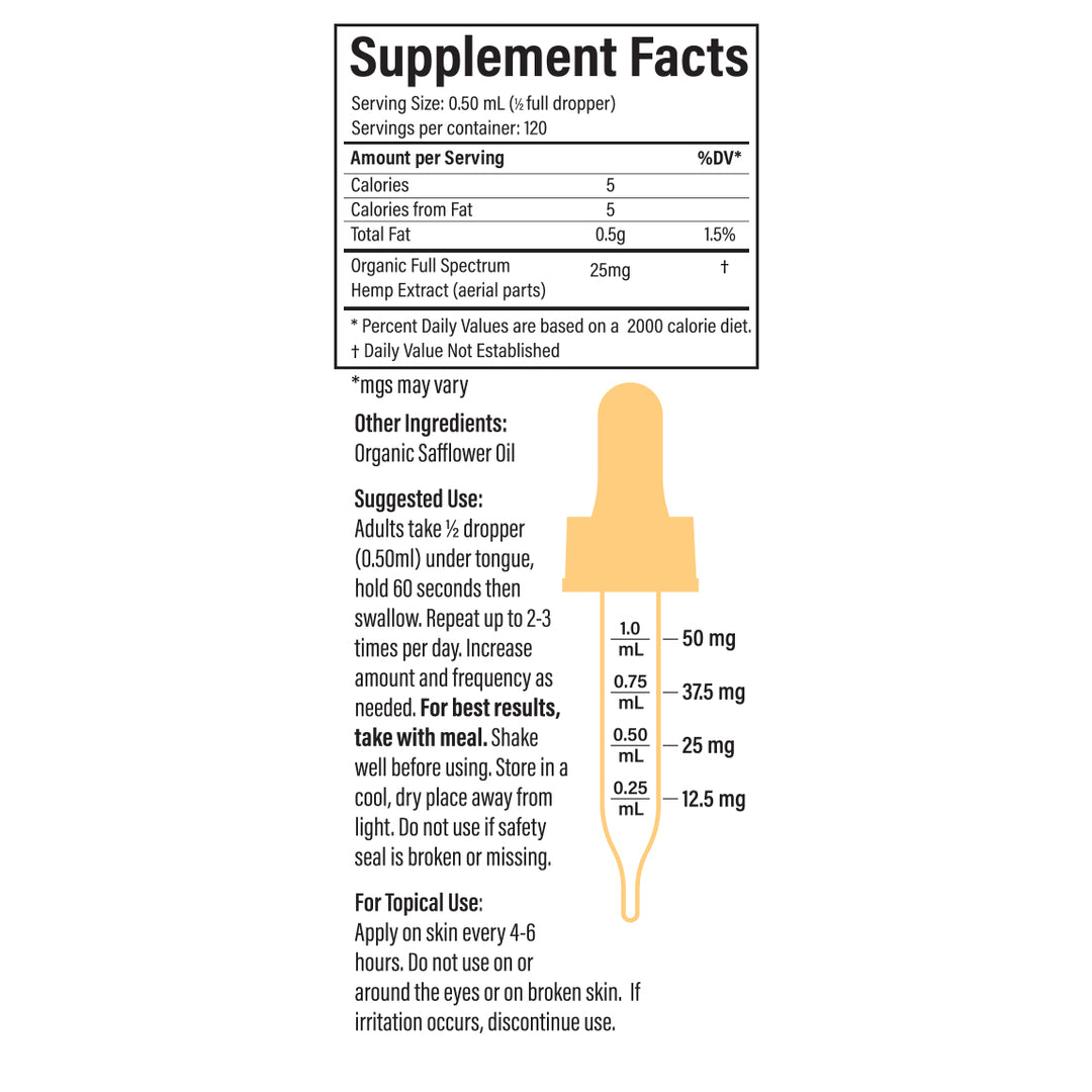 Full Spectrum CBD Tincture 3000mg – Clean Remedies