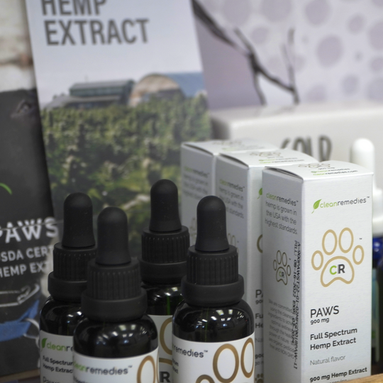 Tincture bottles on shelf