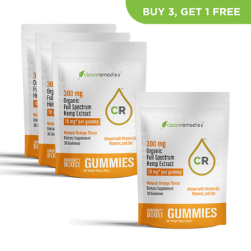 Immunity Boost CBD Sour Gummies 1200mg - Bundle