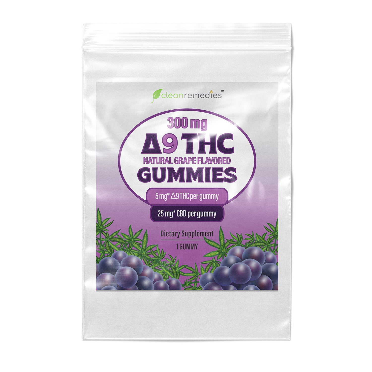 Delta 9 THC Gummies - Sample / 1 Gummy