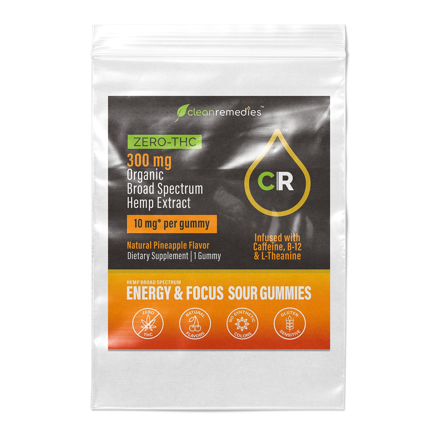 Energy & Focus CBD Gummies - Sample / 1 Gummy