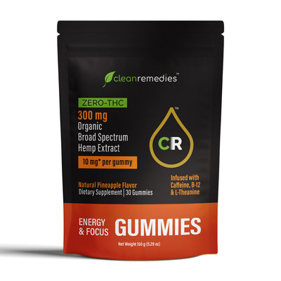 Energy & Focus CBD Gummies 300mg