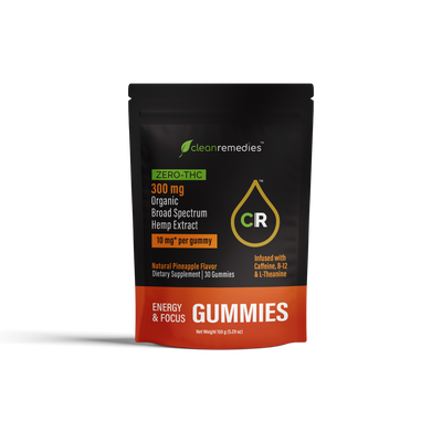 Energy & Focus CBD Gummies 300mg