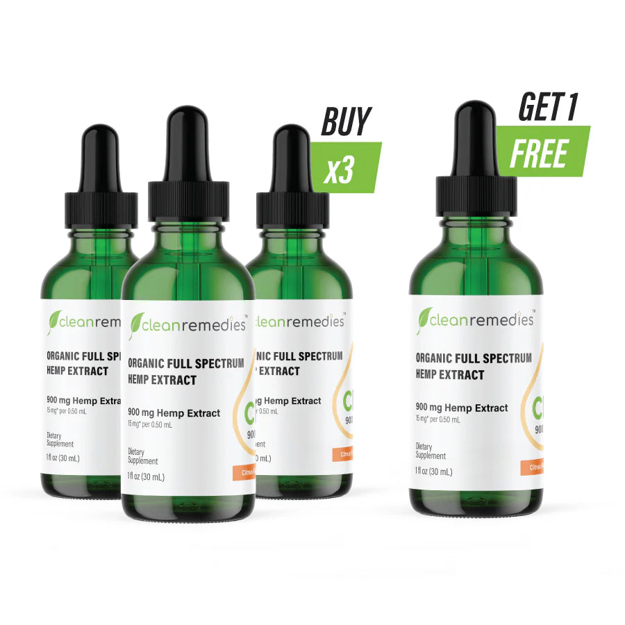 Full Spectrum CBD Tincture 3,600mg - Bundle - Citrus