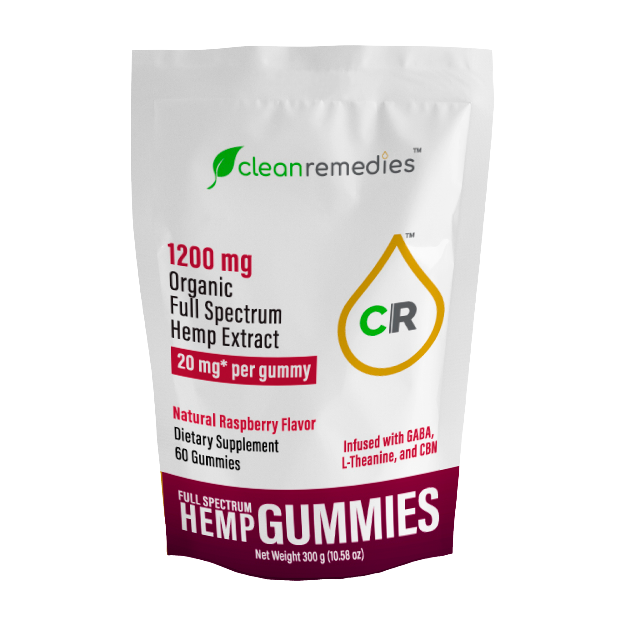 Sleep & Soothe CBD Gummies - 60 Count / 1200mg