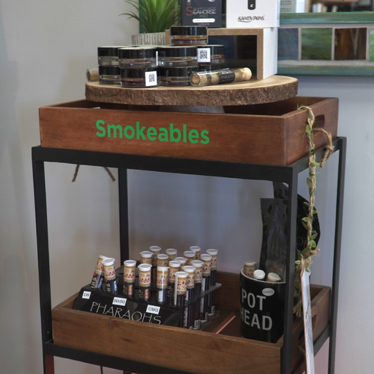 Smokeables display