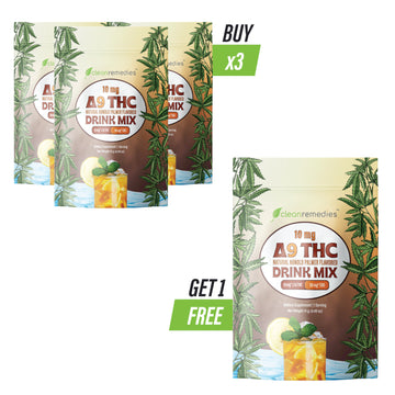 Delta 9 THC Drink Mix Arnold Palmer Flavored Mocktails - Bundle