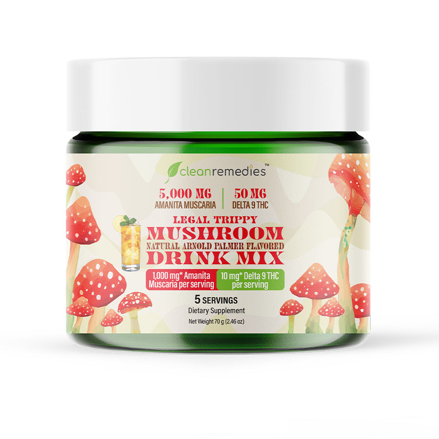 Amanita Muscaria Psychedelic Mushroom Drink Mix with Delta 9 THC