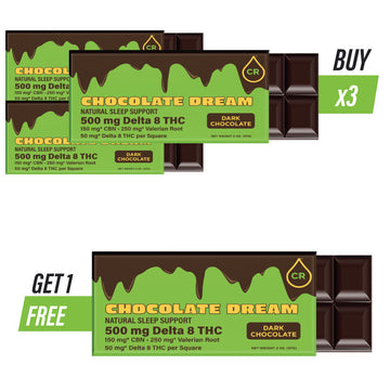 Delta 8 THC Chocolate Dream 2000mg - Bundle