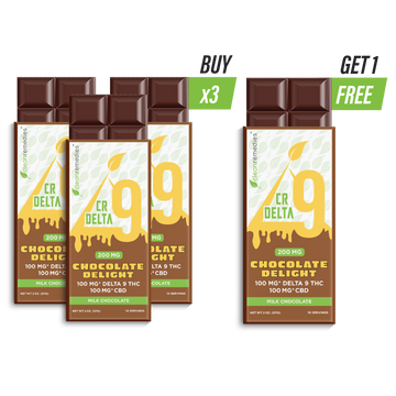 Delta 9 THC Chocolate Delight 800mg - Bundle