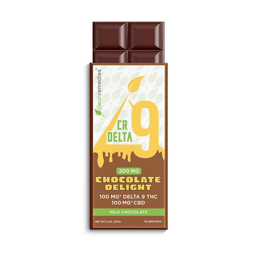 セルディアチョコレート20✖️2 Delta 9 THC Chocolate Bar | Clean Remedies